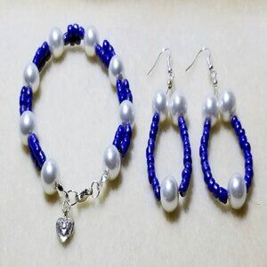 Heart Charm Bracelet Set